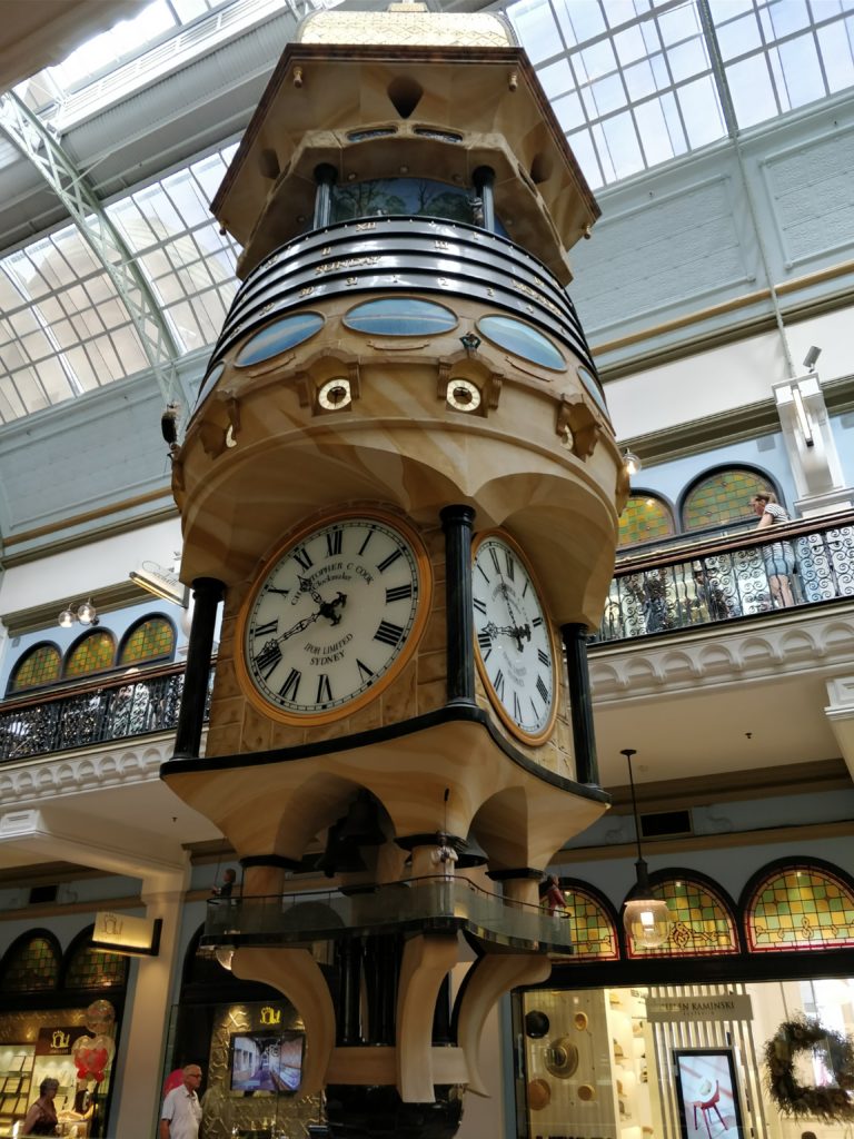 Reloj en el Victoria Building
