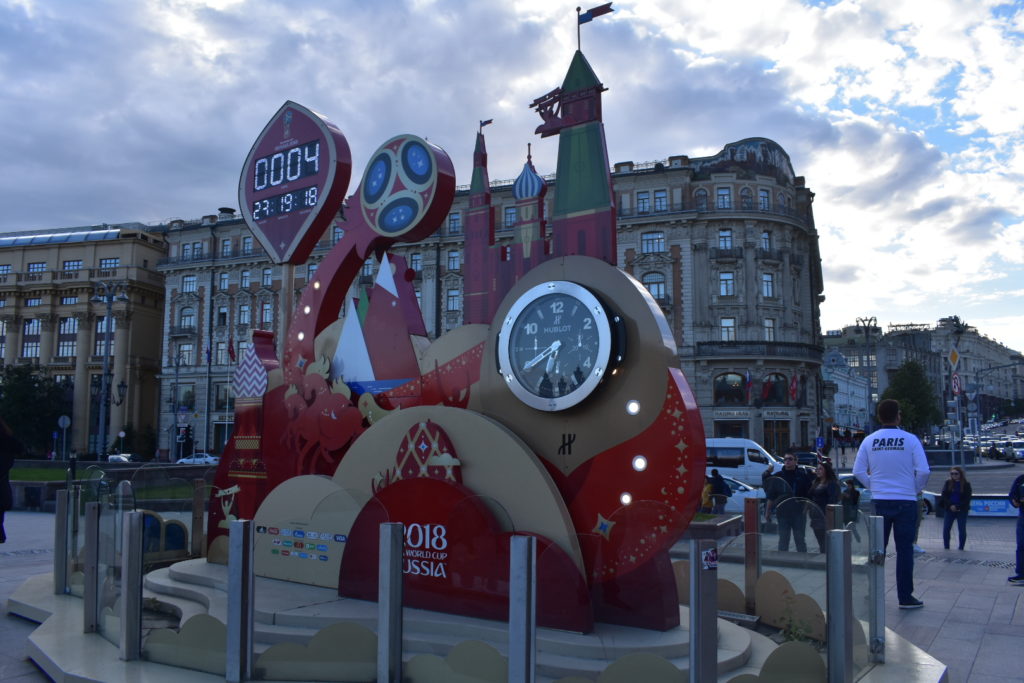 Reloj de Mundial 2018