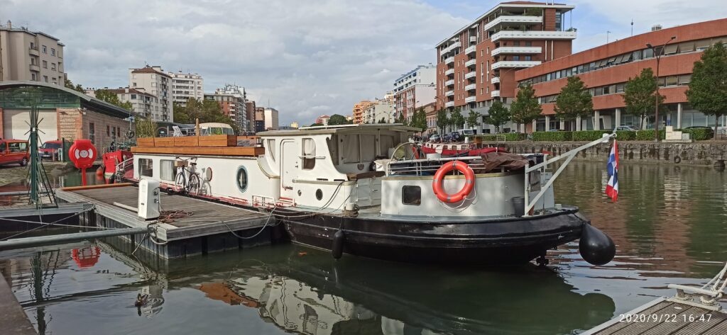 Barcos en el canal du midi