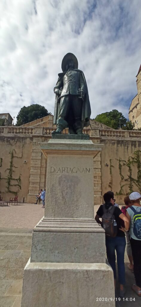 Caballero D'artagnan en Auch