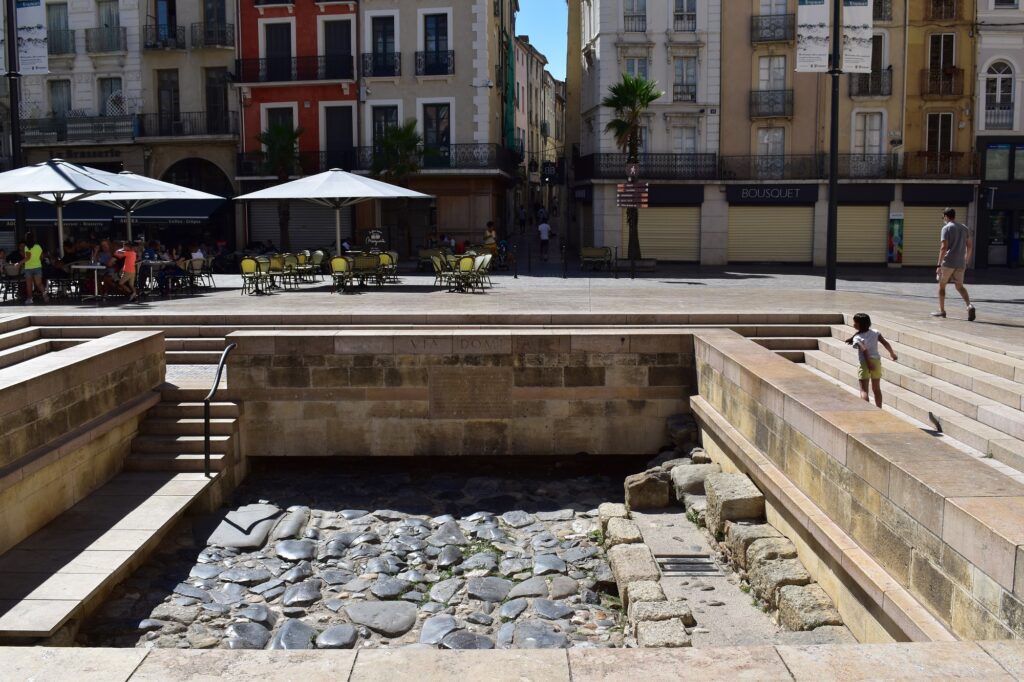 Via Domitia en Narbona