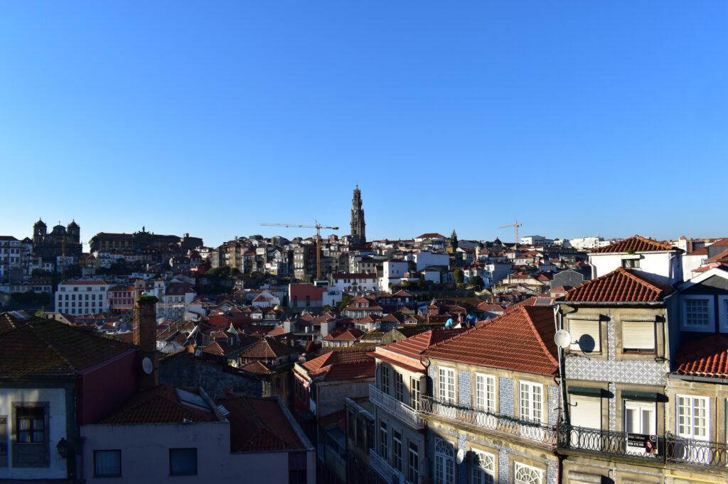 Vista desde la Catedral de Porto