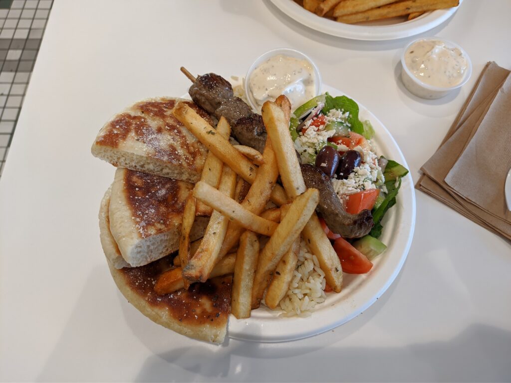 Comida Griega en OPA