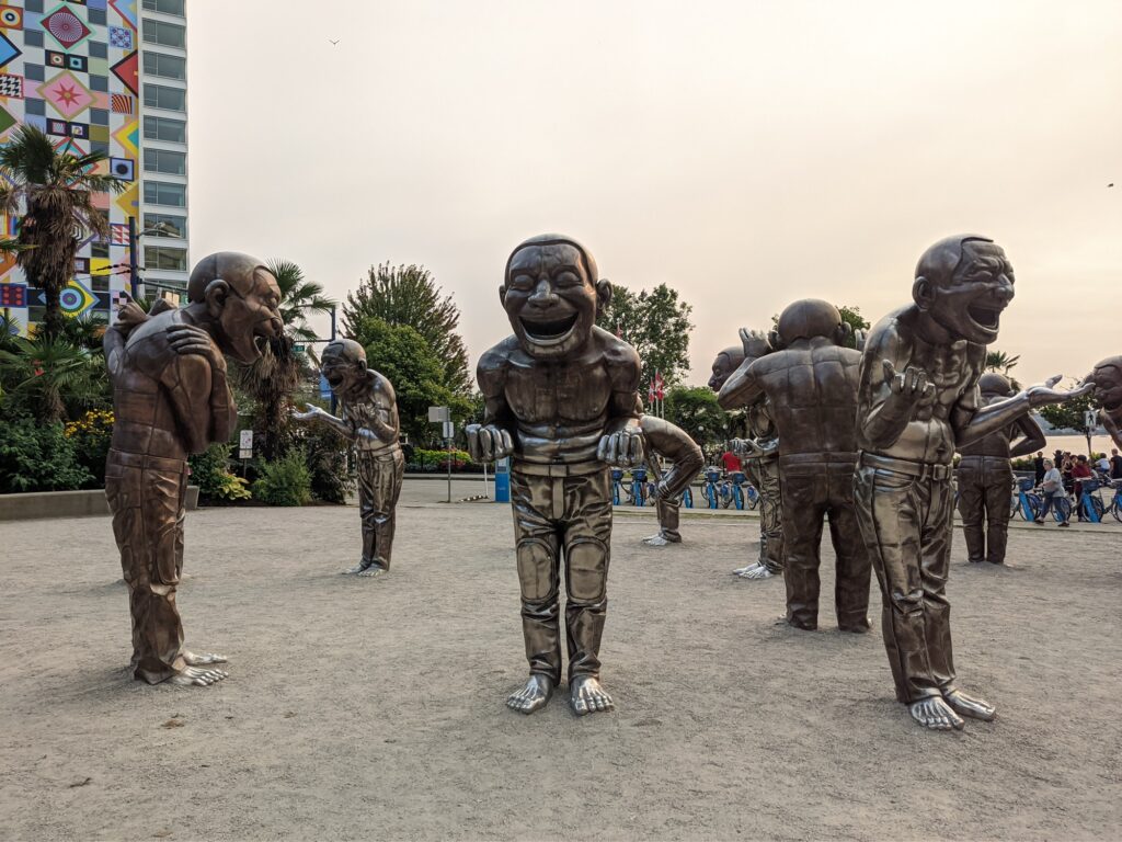 Estatuas en English Bay