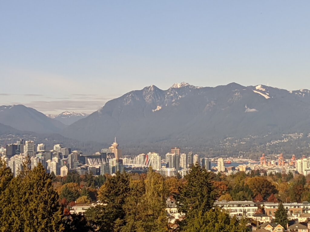 Vista Desde Queen Elizabeth Park