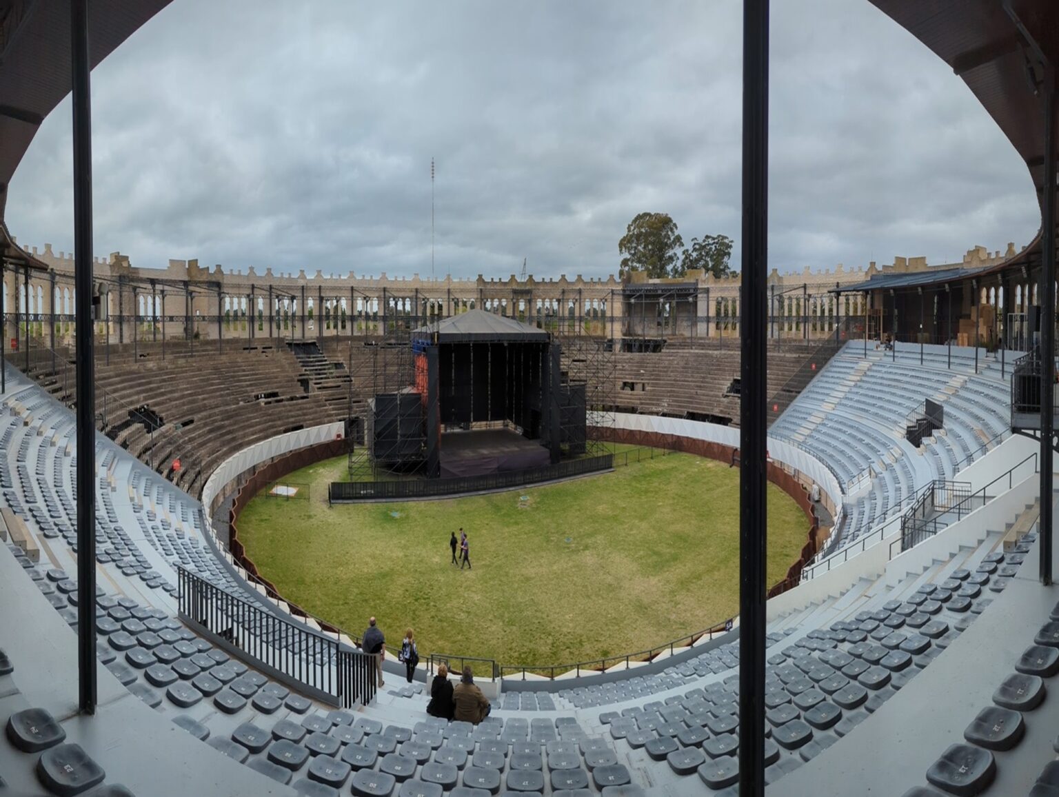 Interior Plaza de Toros Real de San Carlos