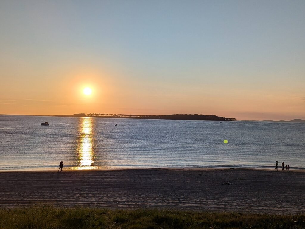 Atardecer desde Punta del Este