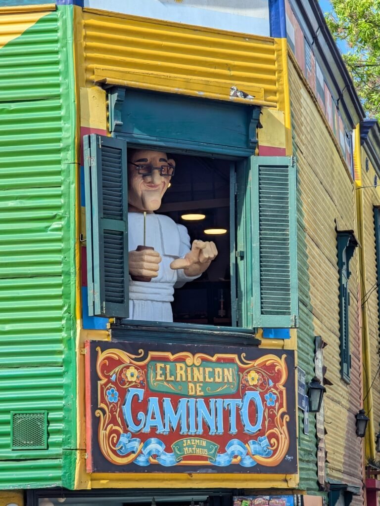 Ventana en Caminito