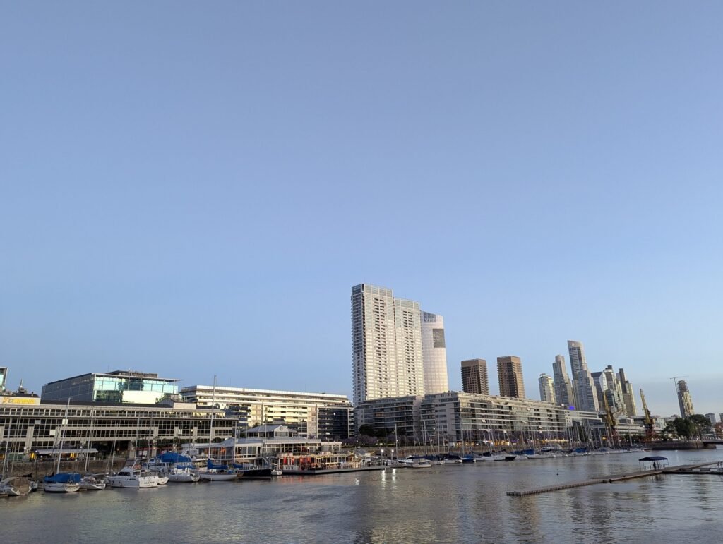 Vista de Puerto Madero, Buenos Aires